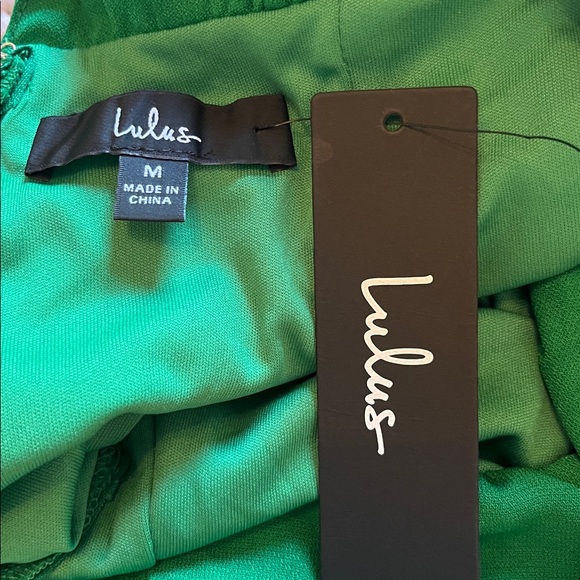 NWT Lulus Knotted Halter Wide Leg  Jumpsuit - Picture 10 of 14